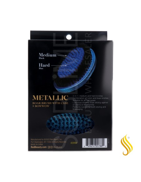 Red Kiss Pocket Mixed Boar Brush Blue Cepillo